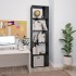 Estantería/divisor madera contrachapada negro 45x24x159