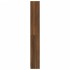 Estantería de 5 niveles contrachapada marrón roble 40x24x175