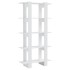 Estantería/divisor de espacios blanco brillo 80x30x160