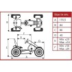 Kart de pedales Berg X-Plore BFR