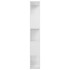 Estantería madera contrachapada blanco brillante 45x24x159