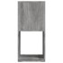 Armario giratorio aglomerado gris hormigón 34,5x34,5x75,5