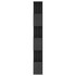 Estantería/divisor madera contrachapada negro 80x24x192