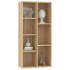 Estantería madera contrachapada color roble Sonoma
