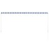 Toldo retráctil 300x150 cm azul y