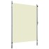 Estor enrollable de exterior color crema 150x270