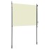 Estor enrollable de exterior color crema 150x270