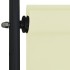 Estor enrollable de exterior color crema 150x270