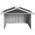 Cobertizo para cortacésped acero galvanizado 92x97x63