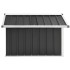 Cobertizo para cortacésped acero galvanizado 92x97x63