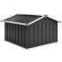 Cobertizo para cortacésped acero galvanizado 92x97x63