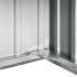 Cobertizo para cortacésped acero galvanizado 92x97x63