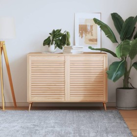 Puertas de armario de lamas 2 uds madera de pino 69x59,4