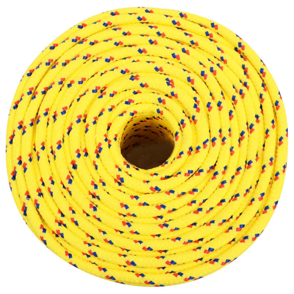 Cuerda de barco polipropileno amarillo 10 mm 250