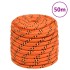 Cuerda de barco polipropileno naranja 18 mm 50