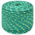 Cuerda de barco polipropileno verde 12 mm 100