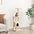 Rascador para gatos con postes de sisal color crema 104