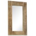 Espejo de madera maciza de mango 50x80