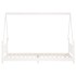 Estructura de cama para niños madera de pino blanco 90x200
