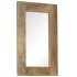 Espejo de madera maciza de mango 50x80