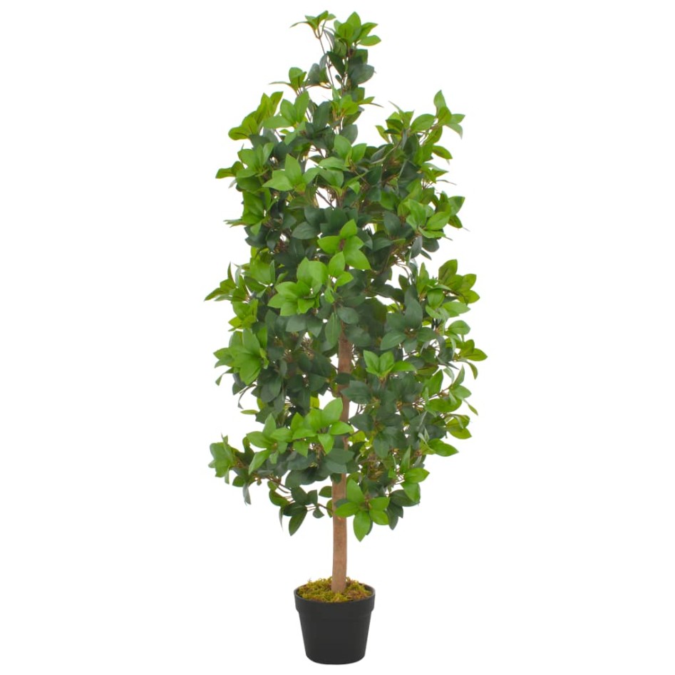 Planta artificial árbol de laurel con macetero 120 cm