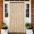 Cortina mosquitera de chenilla beige 100x220