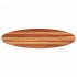 Tablero de mesa redonda madera maciza de acacia 15-16 mm 80