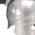 Réplica de casco de guerrero griego rol en vivo acero