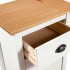 Mesita de noche Hill madera maciza de pino blanco 46x35x49,5