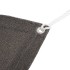 Alfombra para tienda de campaña HDPE gris antracita 400x800