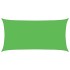 Toldo de vela HDPE verde claro 160 g/m² 4x7