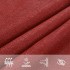 Toldo de vela rojo HDPE 160 g/m² 4x7
