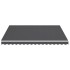 Tela de repuesto para toldo gris antracita 4x3,5