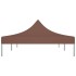 Techo de carpa para celebraciones marrón 6x3 m 270
