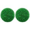 Bolas de boj artificial 2 unidades 45 cm