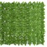Toldo para balcón con hojas verde 600x150