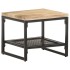 Mesa auxiliar de madera maciza de mango 40x40x35