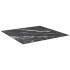 Tablero mesa diseño mármol vidrio templado negro 80x80 cm 6
