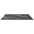 Tablero mesa diseño mármol vidrio templado negro 80x80 cm 6