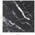 Tablero mesa diseño mármol vidrio templado negro 80x80 cm 6