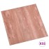 Lamas para suelo autoadhesivas 55 uds PVC rojo 5,11