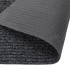 Alfombra de pasillo atrapa suciedad 100x300 cm gris