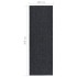 Alfombra de pasillo atrapa suciedad 100x300 cm gris