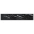 Mesa consola vidrio templado mármol negro 180x35x75,5