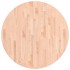 Tablero redondo de madera maciza de haya Ø90x1,5