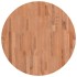 Tablero redondo de madera maciza de haya Ø70x1,5