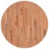 Tablero redondo de madera maciza de haya Ø70x2,5