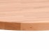 Tablero redondo de madera maciza de haya Ø70x2,5