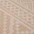 Alfombra de exterior de tejido plano rayas marrones 200x280
