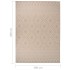 Alfombra de exterior de tejido plano rayas marrones 200x280